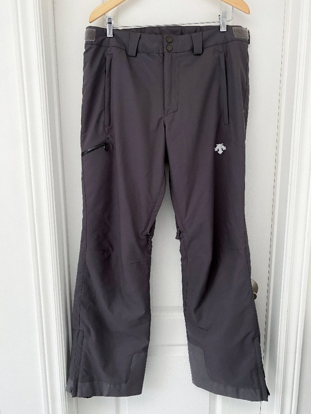 DESCENTE Men’s Ski/Snowboard Pants – Charcoal Grey – Size L / 36